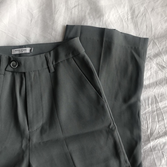 Petite Studio NYC Belda Pearl Pants - Steel - Picture 5 of 7